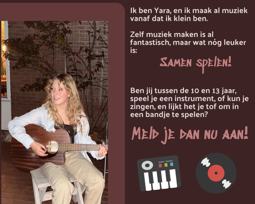 Nieuw!!! Bandcoaching